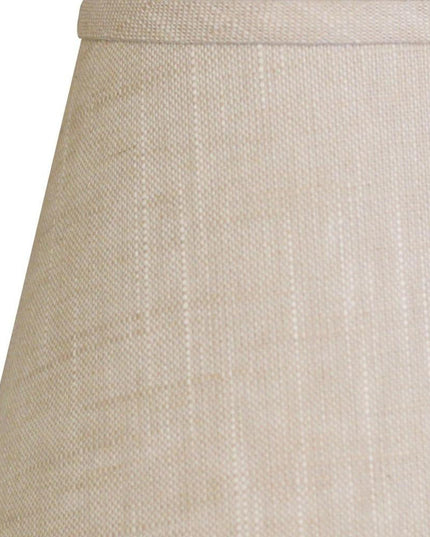 10" Light Wheat Hardback Empire Linen Lampshade
