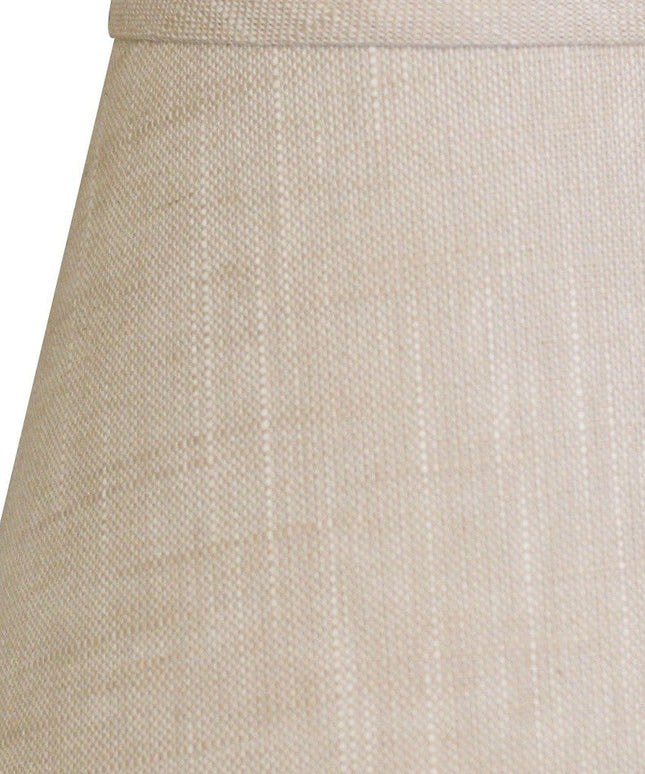 10" Light Wheat Hardback Empire Linen Lampshade