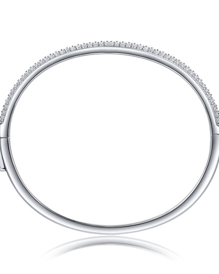 Light Luxury Diamond Silver Bracelet