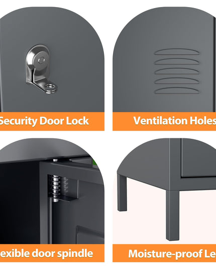 15 Doors Metal Lockers For Employees For Offices School Gyms