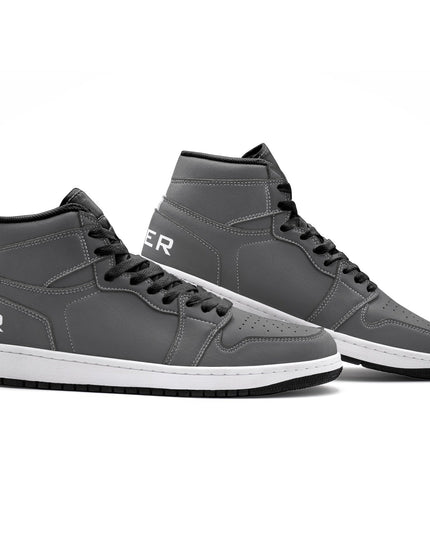 VIPER HIP HOP SHOES High Top Style 55TO Gray Sneakers
