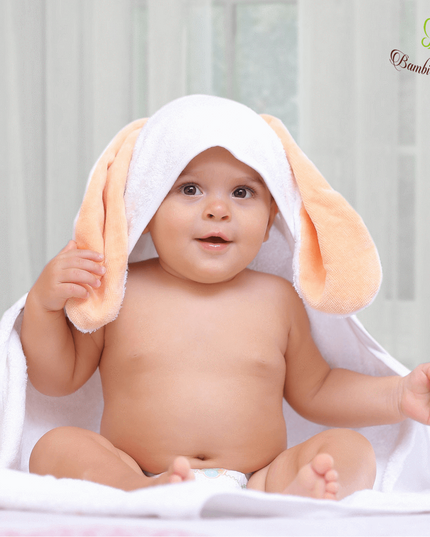 Amber Bunny Hooded Towel & 2 Washcloths