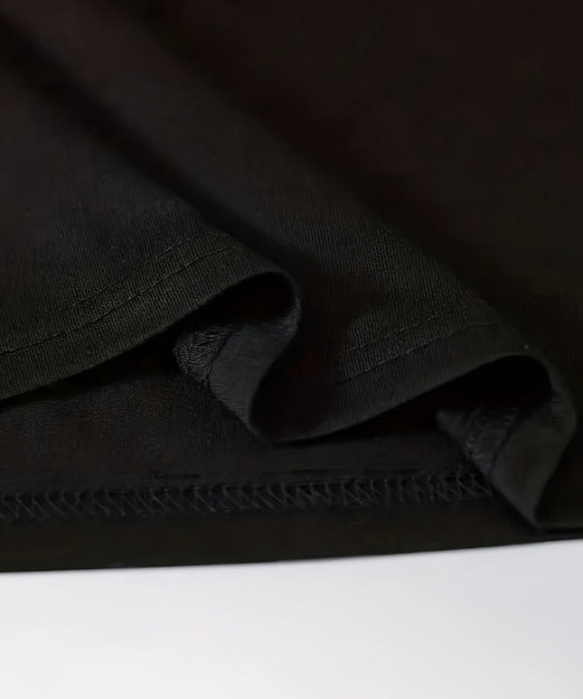 Summer Versatile Men' Letter Short-Sleeved Shirts
