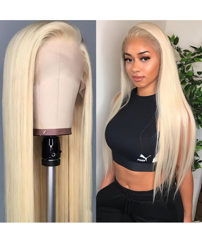 -VelvetGlow Headband Wig Blonde
