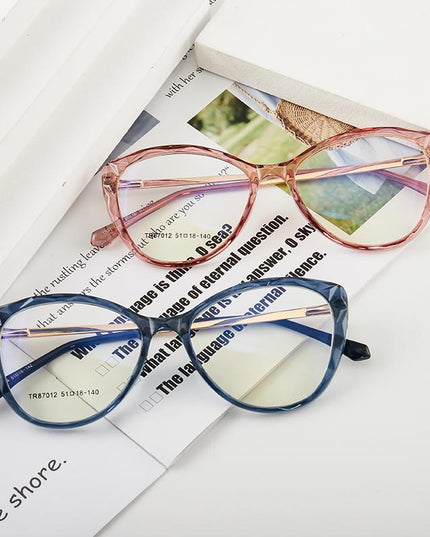 EP Anti - blue glasses Europe and the United States cat eye glasses