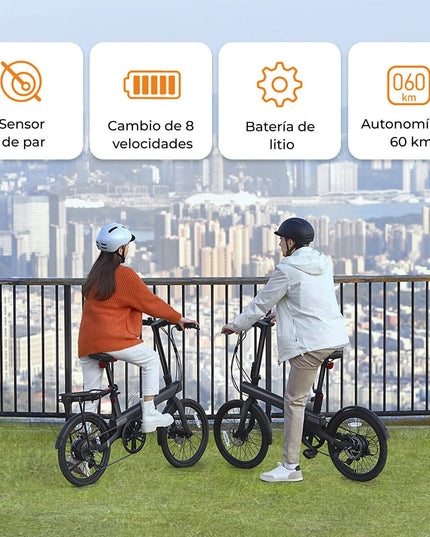 Electric Bike Xiaomi QiCycle C2 20" 250W Black