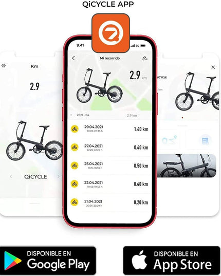 Electric Bike Xiaomi QiCycle C2 20" 250W Black