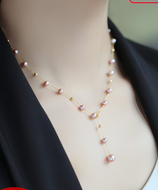 Women's Gypsophila Freshwater Pearl Necklace