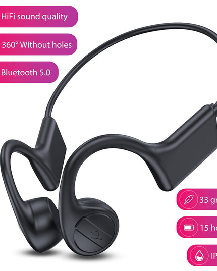 Waterproof Bone Conduction Headphones Perfect for Swimming Cycling