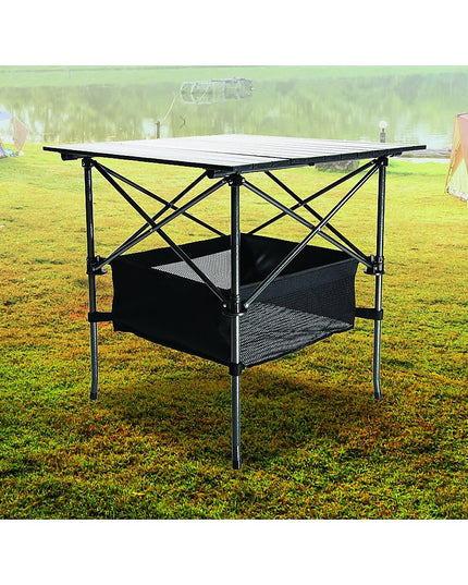 Folding Collapsible Camping Table Caravan RV Heavy Duty Steel &