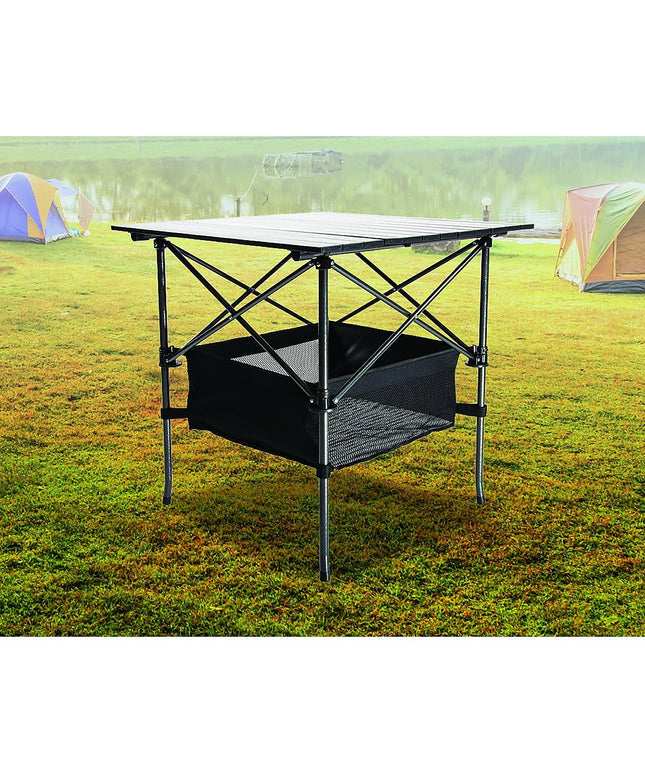 Folding Collapsible Camping Table Caravan RV Heavy Duty Steel &