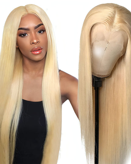 -VelvetGlow Headband Wig Blonde