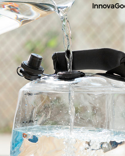 Water-filled Kettle Bell for Fitness Training with Exercise Guide