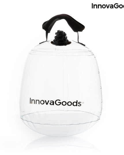Water-filled Kettle Bell for Fitness Training with Exercise Guide