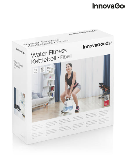 Water-filled Kettle Bell for Fitness Training with Exercise Guide