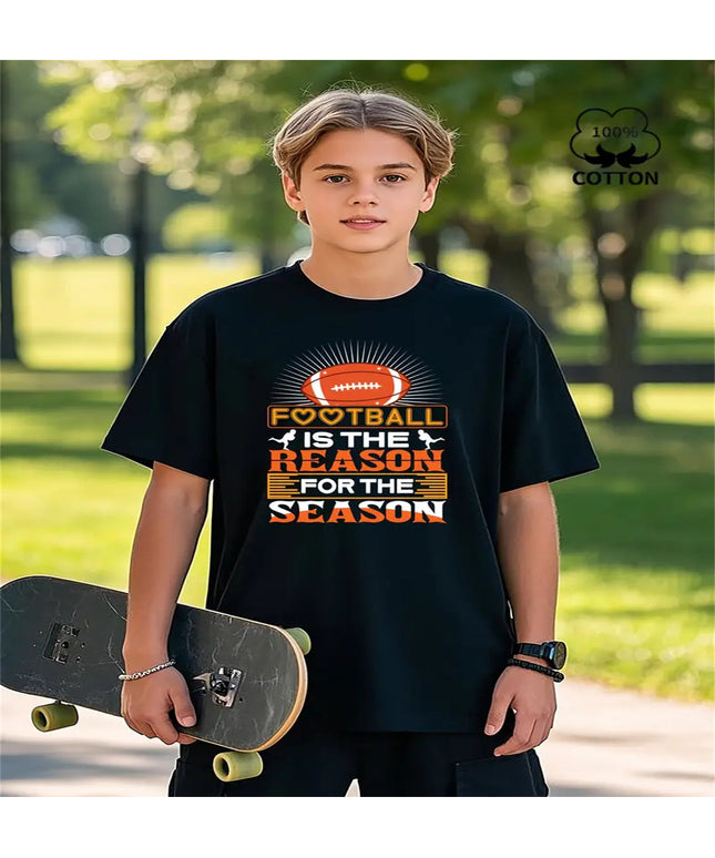 Men Design Short Sleeves With Letters