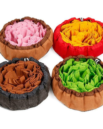 Pet Sniffing Mat Slow Food Puzzle Blanket