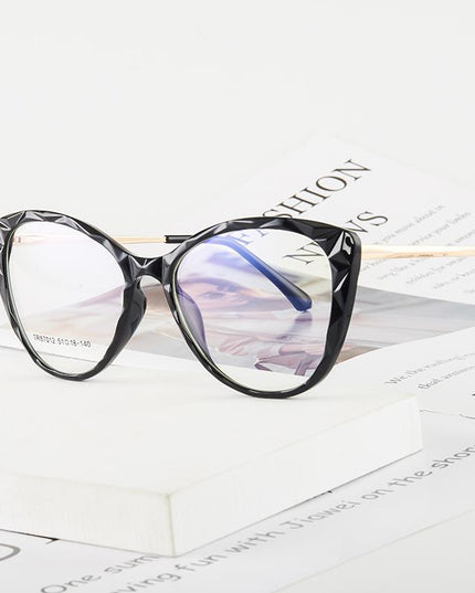EP Anti - blue glasses Europe and the United States cat eye glasses