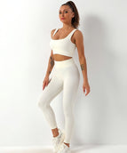 White Square Neck