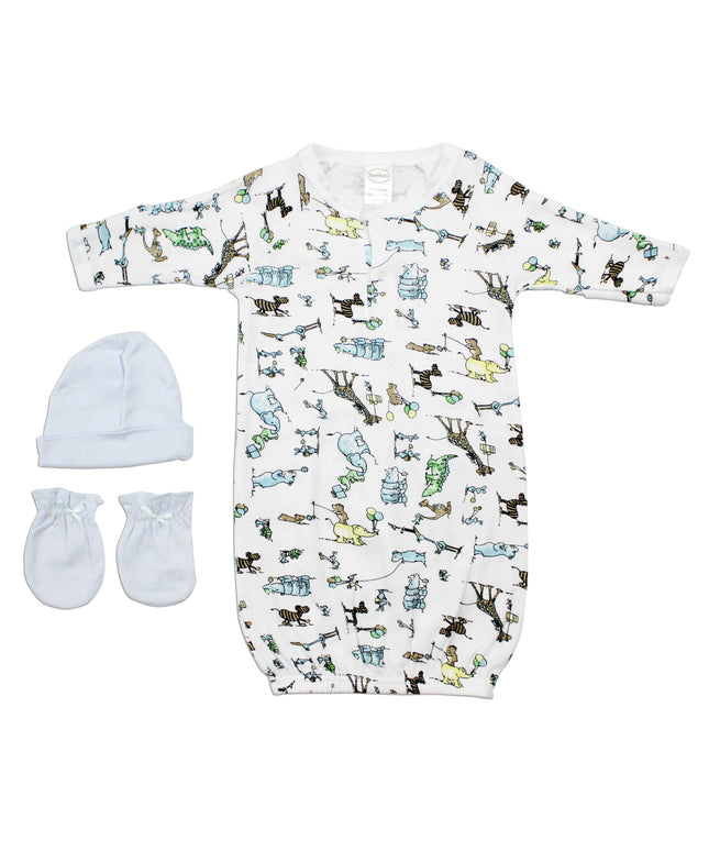 Bambini Boys' 3 Piece Layette Set