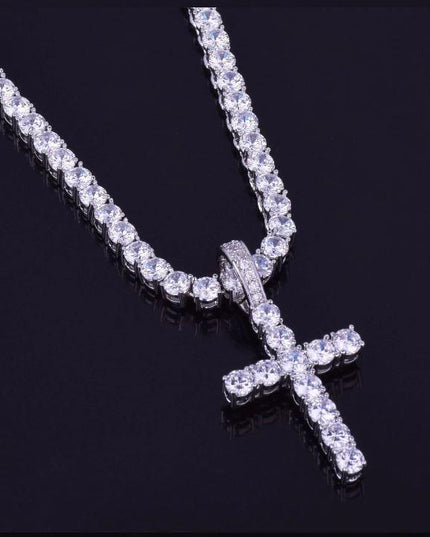 EMPEROR 3MM Tennis CZ Cross | 912721