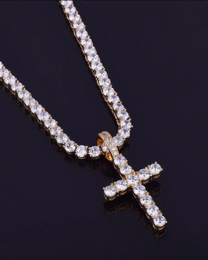 EMPEROR 3MM Tennis CZ Cross | 912721