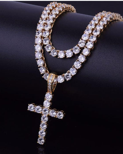 EMPEROR 3MM Tennis CZ Cross | 912721