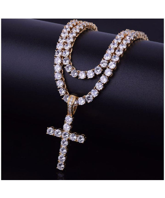 EMPEROR 3MM Tennis CZ Cross | 912721