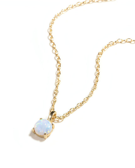 LuxeJewels™ – Aurora Opal Light Necklace