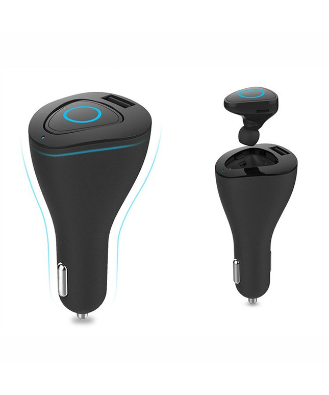 2 in 1 Bluetooth Earphone with Car Charger