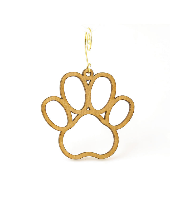Dog Paw Ornament # 9998