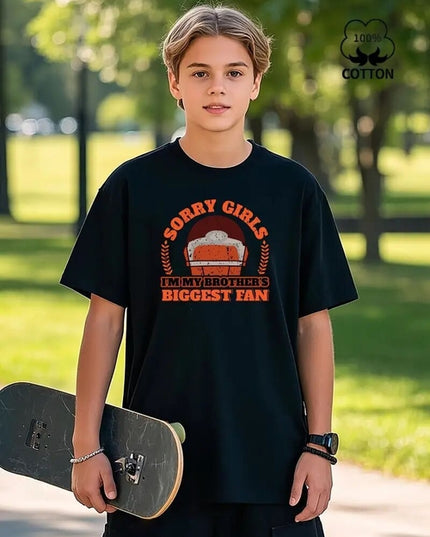 Trendy Men Summer Letter Print T-Shirt