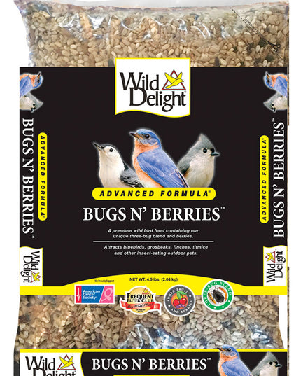 Wild Delight 8017728 Bugs N Berries Assorted Species Wild Bird Food Sa