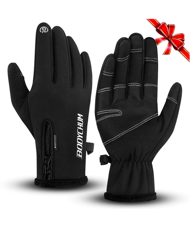 Winter Warm Gloves Touch Screen Gloves for Men Women Anti-Slip Driving