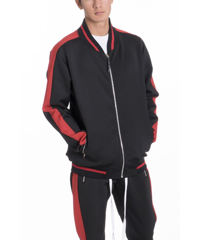 Heavy Weight Solid Track Jacket