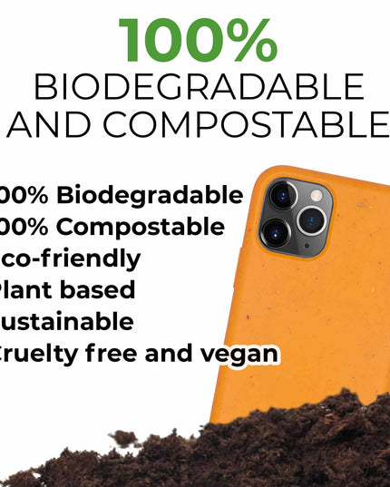 Biodegradable phone case - Orange