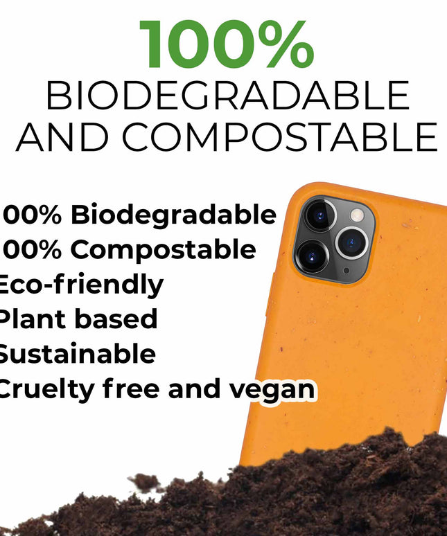 Biodegradable phone case - Orange