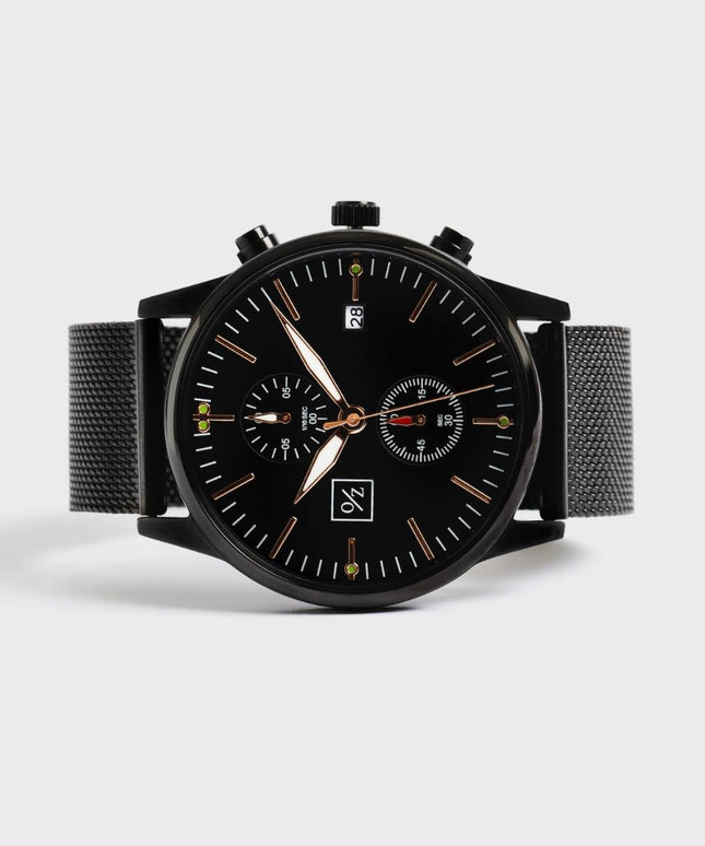 Men's Steel Mesh-Belt Watch