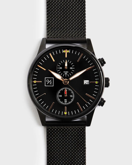 Men's Steel Mesh-Belt Watch