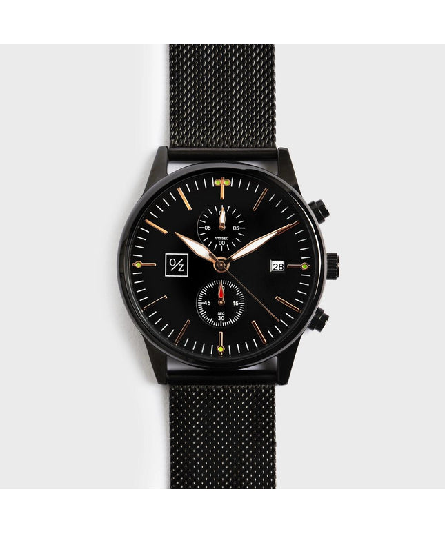 Men's Steel Mesh-Belt Watch