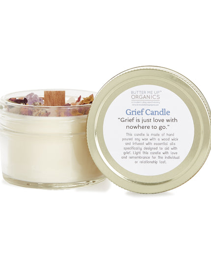 Grief Candle / Intention Candle / Essential Oil Candle / Soy Wax