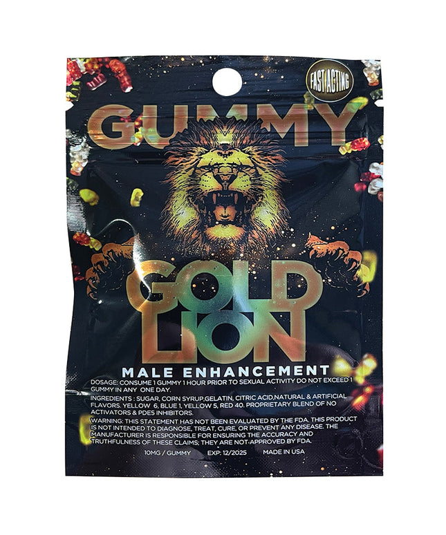 Gold Lion Gummy Single Pack