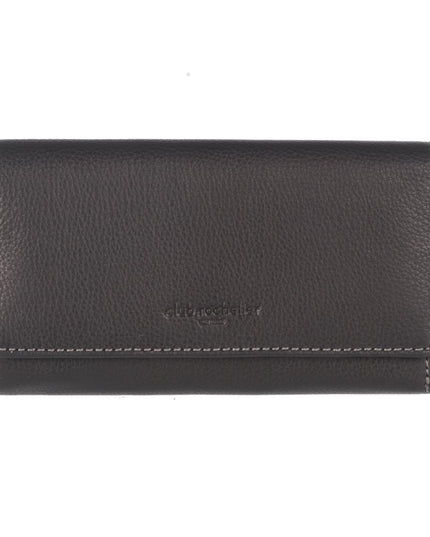 Ladies Medium Full Leather Clutch Wallet