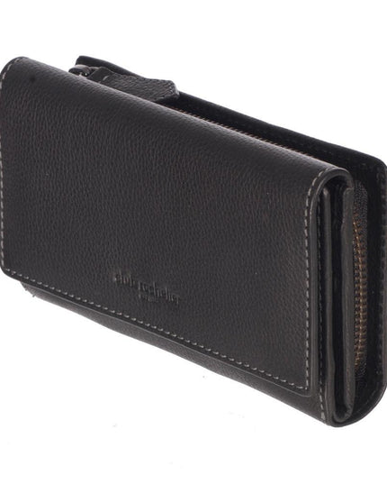 Ladies Medium Full Leather Clutch Wallet