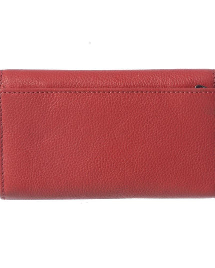 Ladies Medium Full Leather Clutch Wallet