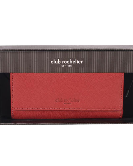 Ladies Medium Full Leather Clutch Wallet