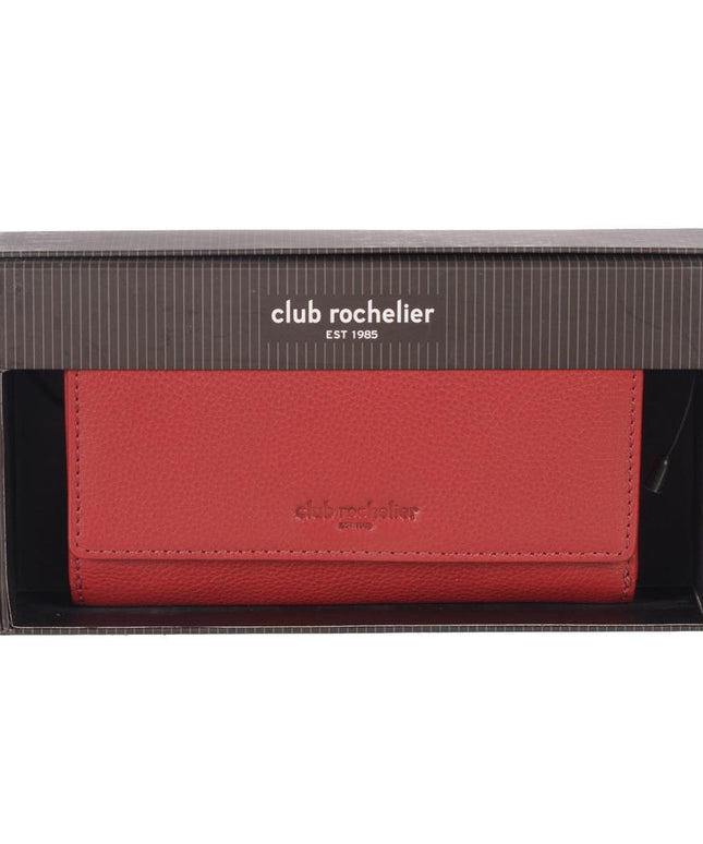 Ladies Medium Full Leather Clutch Wallet