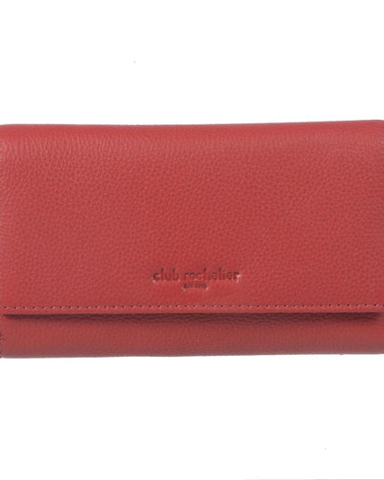 Ladies Medium Full Leather Clutch Wallet