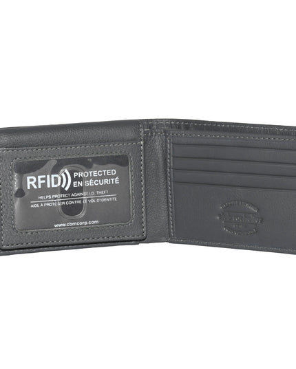 Men's Slimfold Wallet with Removable ID