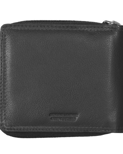 Men's Zip Around Billfold Wallet